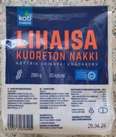 Lihaisa kuoreton nakki