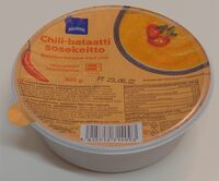 Chili-bataattisosekeitto