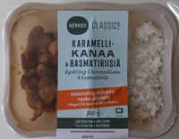 Karamelli-kanaa & basmatiriisia