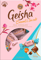 Geisha - caramel and sea salt milk chocolate