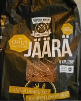 Ohut 100% ruis Jäärä