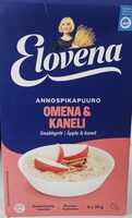 Annospikapuuro omena & kaneli