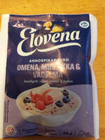 Elovena annospikapuuro omena, mustikka ja vadelma