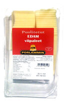 Puolitetut Edam viipaleet