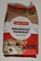 Rouskuvat pähkinät täysjyvämysli