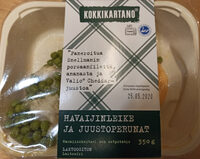 Havaijinleike ja juustoperunat
