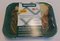 Broilerin sisäfilee ja risotto