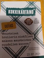 Broilerin Sisäfilee Ja Nuudelia