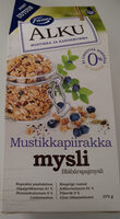 Mustikkapiirakka mysli