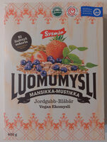 Luomumysli Mansikka-Mustikka