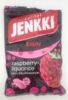 Raspberry-liquorice ksylitolipurukumi