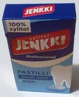 100% Xylitol Pastille Fresh mint + Zinc