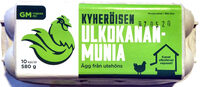 Kyheröisen ulkokananmunia