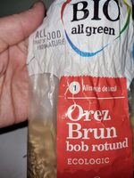 Orez brun bob rotund Ecologic