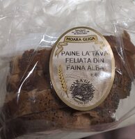 Paine la tava feliata alba