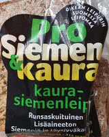 Kaurasiemenleipä
