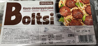 Boltsi kaura-siemenpyörykkä