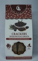 Ambrozia Crackers vegani cu masline Kalamata