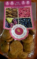 Biscuiți vegani cu coacăze și trandafiri