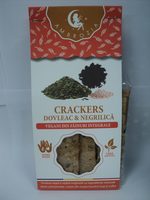 Ambrozia Crackers vegani cu seminte de dovleac si negrilica
