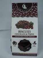 Ambrozia Biscuiti vegani cu ciocolata si visine