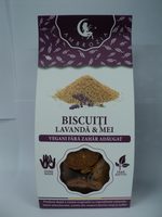 Ambrozia Biscuiti vegani cu lavanda si mei