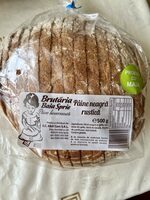Pâine neagră rustică