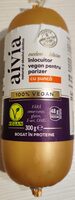 Înlocuitor vegan pentru parizer cu șuncă