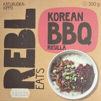 Korean BBQ riisillä