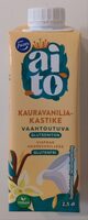 Vaahtoutuva kauravaniljakastike