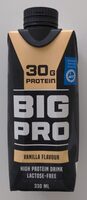 Big pro vanilla flavour