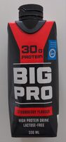 Big pro strawberry flavour high protein drink