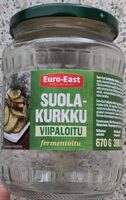 Viipaloitu fermentoitu suolakurkku