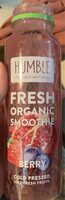 Fresh organic smoothie berry