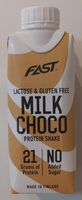 Milk choco protein shake