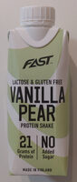 Vanilla pear protein shake