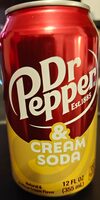 Dr pepper & cream soda