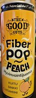 Fiber pop peach hyvinvointijuoma