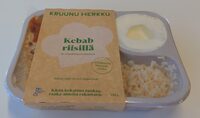 Kebab riisillä