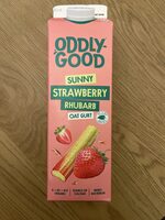 Sunny Strawberry Rhubarb Oat Gurt