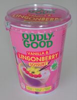 Vanilla Lingonberry soygurt