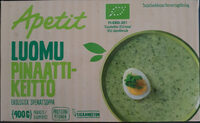 Luomu pinaattikeitto
