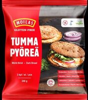 Gluteeiniton tumma leipä