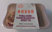 Punajuuri-vuohenjuustorisotto
