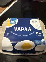 Kotimaista vapaa lattiakanalan munia