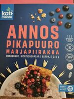 Annos Pikapuuro Marjapiirakka