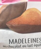 Madeleine au chocolat au lait