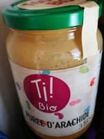 Purée d'arachide