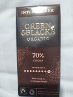 Intense dark 70% cocoa