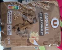Farfalle au blé complet